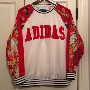 Adidas Originals Rita Ora Dragon Crew S M Top